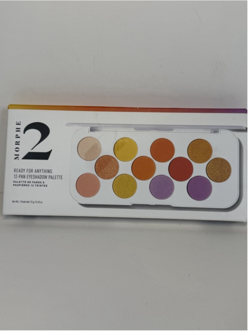 Morphe 2 Ready For Anything 12-Pan Eyeshadow Palette ~ Social Butterfly ~ 0.45oz